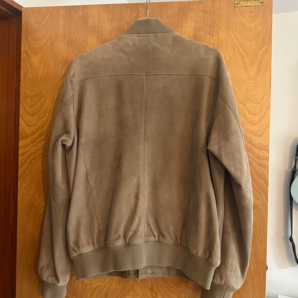 Balibaris Teddy Jacket Suede Goat Leather size M - Picture 9 of 9